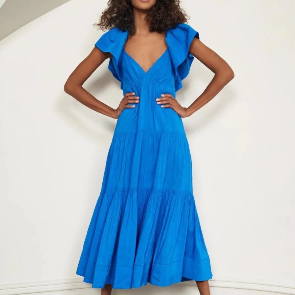 La Ligne Stella Maxi Dress - Blue